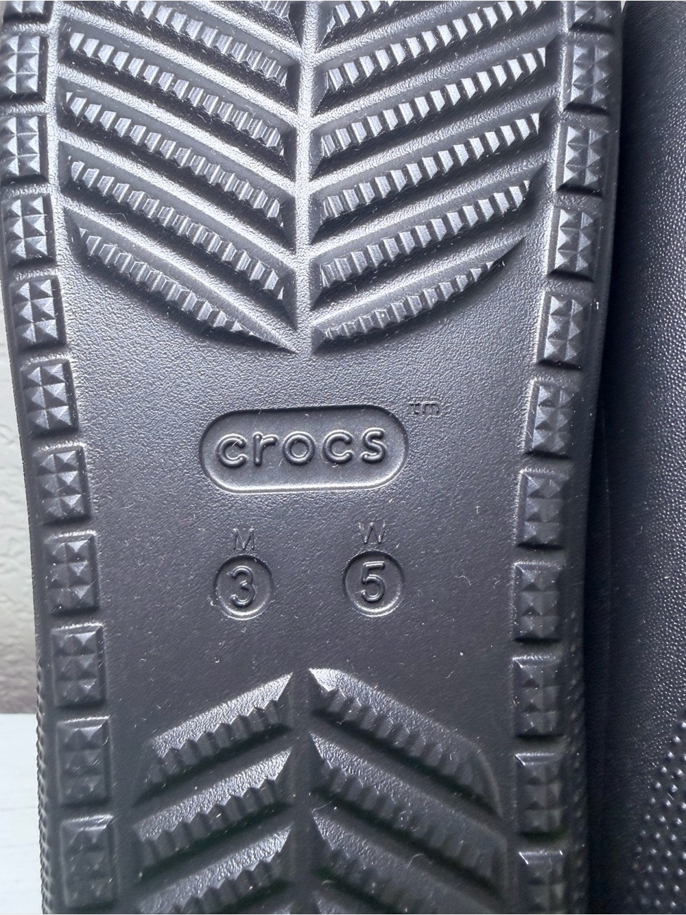 Crocs Classic Sandal v2 Black Men 3/Women 5 New in box with tags. - Picture 9 of 10